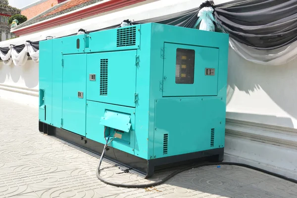 Mobil dizel jeneratör acil elektrik güç kullanmak için açık