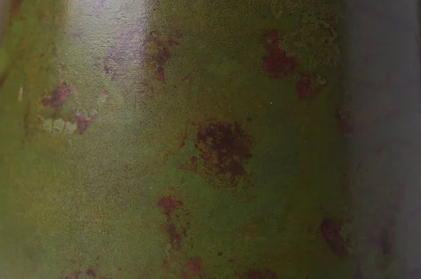 Verde Patina fundo textura de metal — Fotografia de Stock