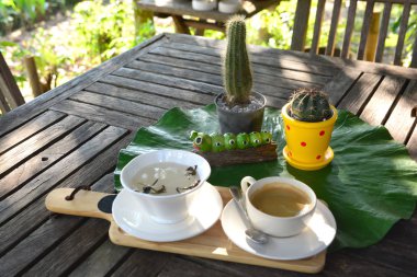 çay ve kahve ahşap