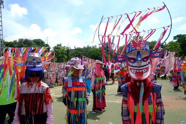 Phi Kon Nam Cultural in Chiang Khan — Stock Photo, Image