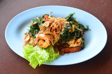 Baharatlı Karides Suaeda deniz, Tay gıda