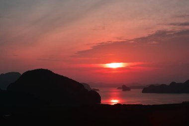 Toh Li bakış açısı, Phang nga , Tayland.