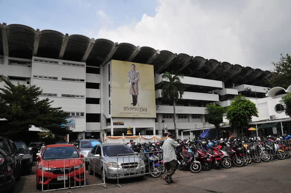 Ambiente del Royal Turf Club de Tailandia bajo el patrocinio real La carrera de caballos es el último día — Foto de Stock