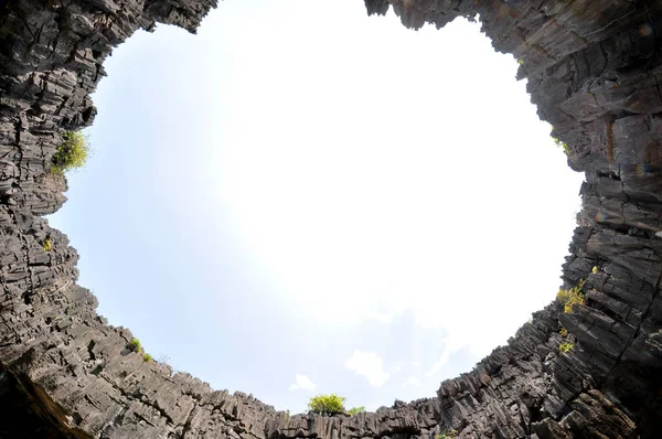Castello di pietra invisibile Satun stupefacente — Foto Stock