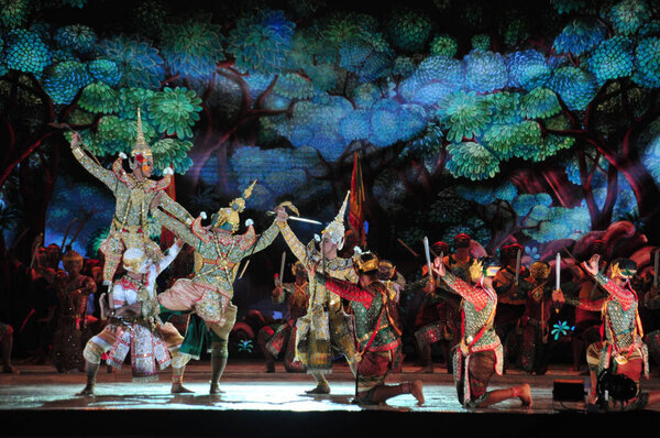 Thai Pantomime (Khon) Performance