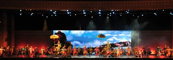 Thaise pantomime (Khon)-prestaties — Stockfoto