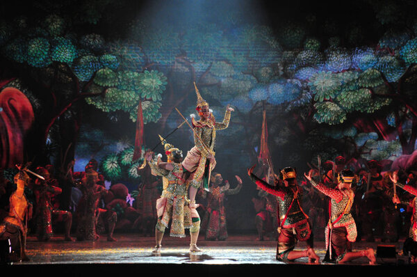 Thai Pantomime (Khon) Performance