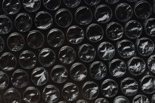 Plastik baloncuk sarma dokusu arkaplanı