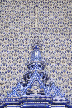 Mavi kilise,Pak Nam Khaem Nu Tapınağı,Chathaburi,Tayland