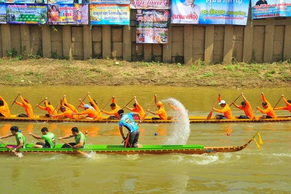 Corso d'acqua barca corsa festival — Foto Stock