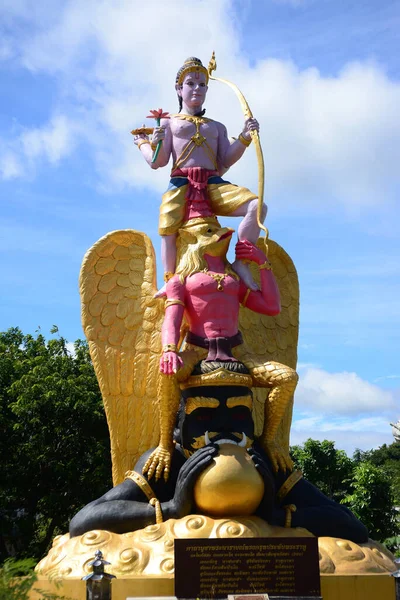 Nakhon Ratchasima Thailand August 2020 Visnu Pra Narai Garuda Som — Stockfoto