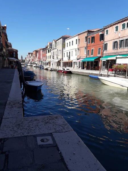 Isla Murano Julio 2018 Cámara Del Teléfono Samsung —  Fotos de Stock