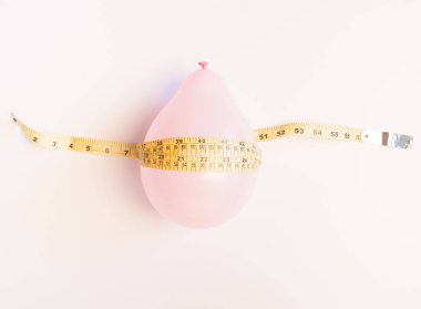 Fikir kilo kaybı. Teyp ölçme ile balon 