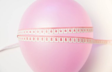 Fikir kilo kaybı. Teyp ölçme ile balon 