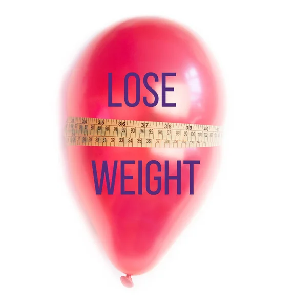 Idea Weight Loss Balloon Measuring Tape Stock Photo by ©natapro 215128186