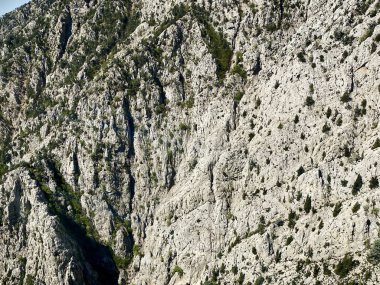 Olympos Teleferik, Tahtali 2365 metre, Kemer, Antalya, Türkiye. Denizden gökyüzüne.