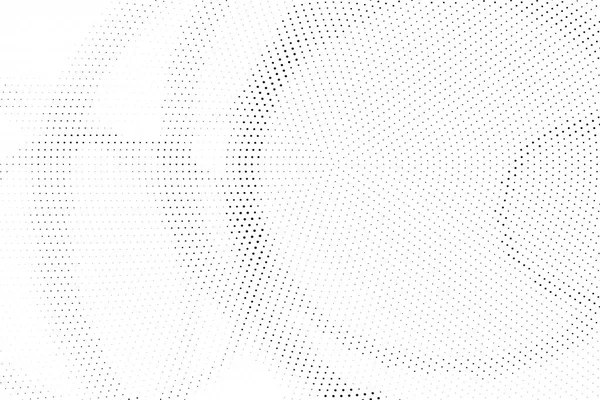 Patrón Semitono Monocromo Ligero Abstracto Ilustración Vectorial Plantilla Diseño Con — Vector de stock
