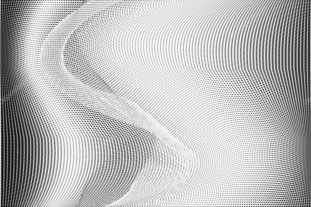 Abstract monochrome grunge halftone pattern. Soft light spots. Vector illustration