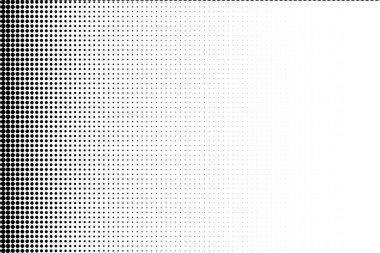 Soyut monokrom yarım ton deseni. Vektör illüstrasyonu