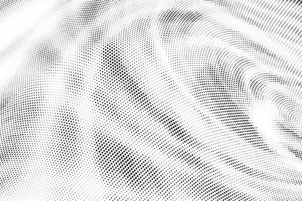 Абстрактный Геометрический Фрактальный Полутоновый Рисунок Софт Динамические Линии — стоковый вектор