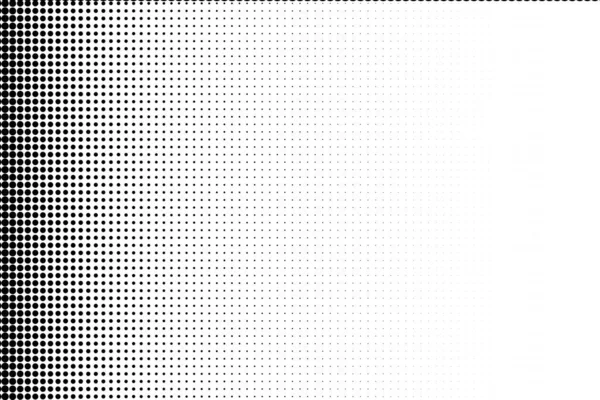 Abstract Monochrome Halftone Pattern Vector Illustration — Stock Vector