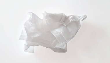 kağıt mendil-beyaz arka plan üzerinde.