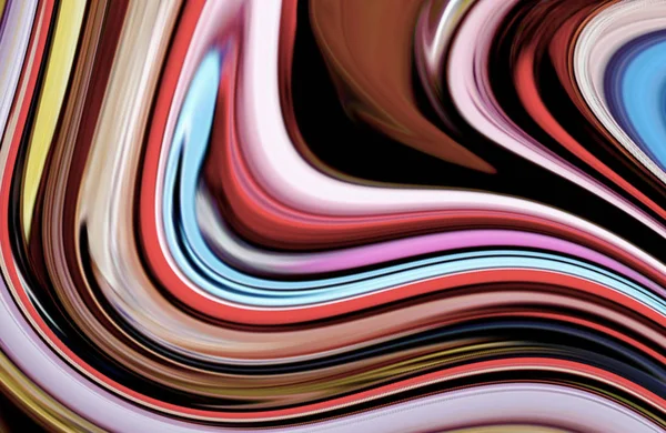 Красочная Мраморная Поверхность Многоцветный Мраморный Узор Смеси Кривых Абстрактная Модель — стоковое фото