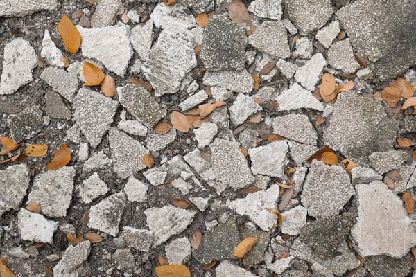 Atılan tuğla yığını. Sorunsuz doku.