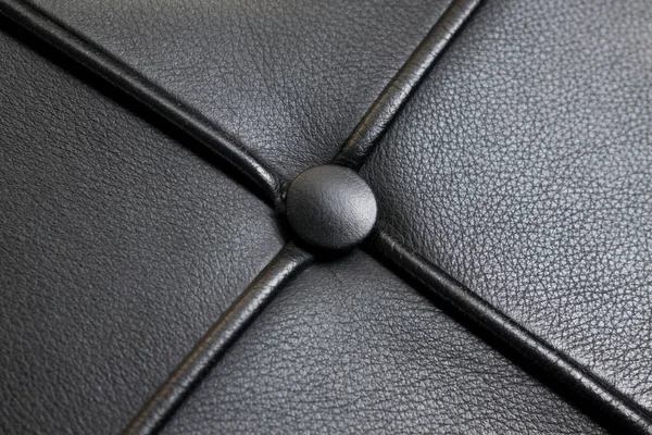 Zwarte Luxe Lederen Textuur Oude Huid Achtergrond — Stockfoto