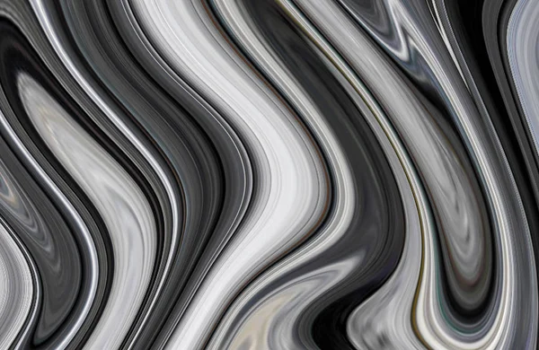 カラフルな大理石の表面 曲線のブレンドのカラフルな灰色の大理石のパターン 抽象的な背景 — ストック写真