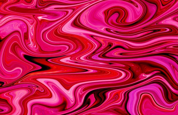彩色大理石表面 紫色大理石图案的混合曲线 抽象模式 — 图库照片