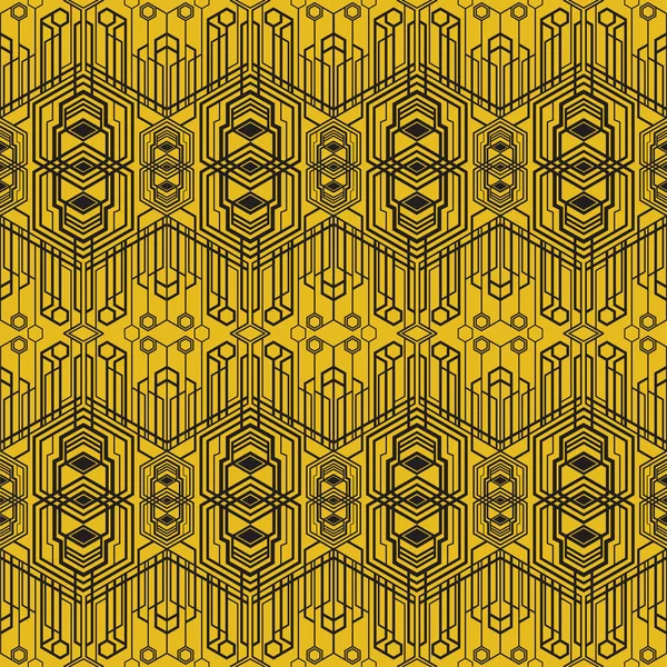 Vektör modern geometrik seamless modeli. Altın sorunsuz arka kümesi. Modern şık Soyut doku.