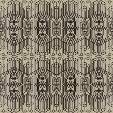 Vektör çizgiler, basit geometrik modern desen. Bir dizi pürüzsüz siyah ve bej sorunsuz arka planlar. Modern şık Soyut doku.