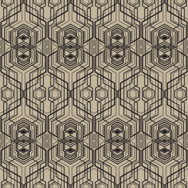 Vektör çizgiler, basit geometrik modern desen. Bir dizi pürüzsüz siyah ve bej sorunsuz arka planlar. Modern şık Soyut doku.