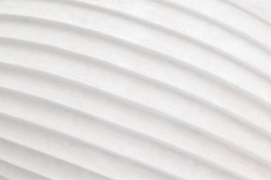 Soyut dalgalar dekoratif Beyaz çimento duvar arka plan.