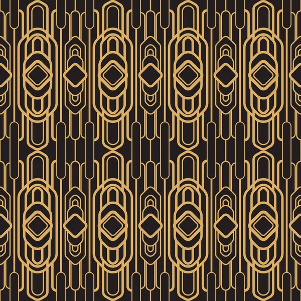 Vector illustration. Seamless geometric ornament new style. A set of copper colored lines cutting the sugar seamless. Modern abstract textures.