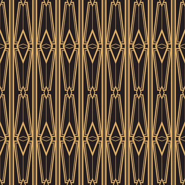 Vektorillustration Nahtlose Geometrische Ornamente Neuen Stil Eine Reihe Kupferfarbener Linien — Stockfoto