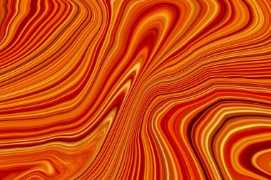 Renkli mermer yüzey. Eğrileri karışımı turuncu mermer deseni. Soyut desen.