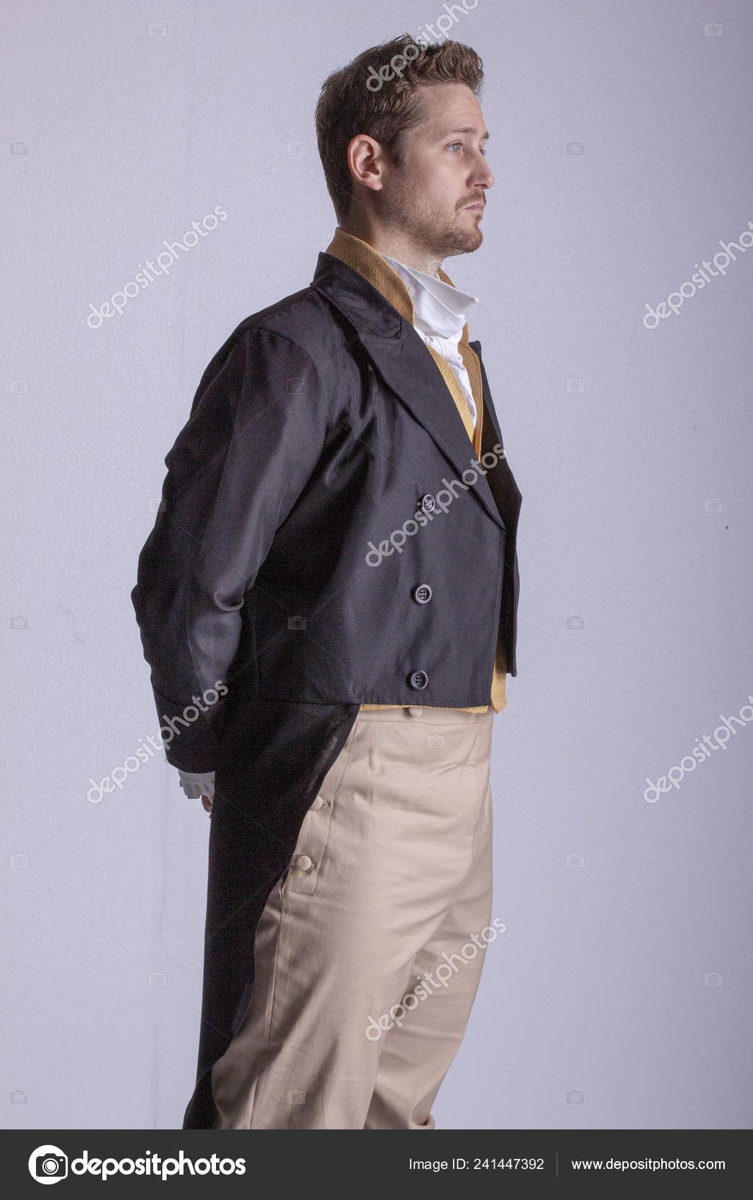 Regency Gentleman Standing Stock Photo by ©kathysg 241447392