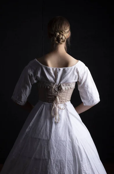 Viktorianska Kvinna Underkläder — Stockfoto