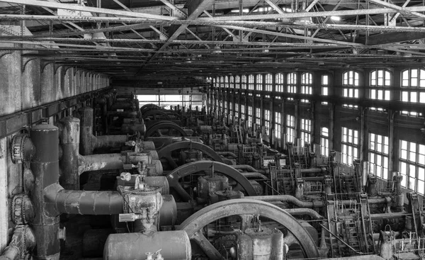 The Large Engine House in Historic Steel Plant.