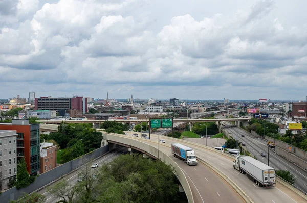 Infraestructura Vial Ciudad Filadelfia — Foto de Stock