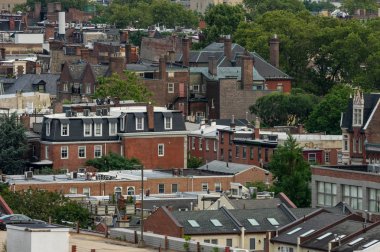 Philadelphia Konut Bölgesi yüksek açılı görünüş.