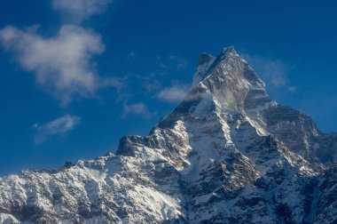 Machapuchare veya Fishtail dağ