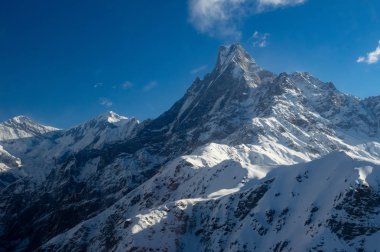 Machapuchare veya Fishtail dağ
