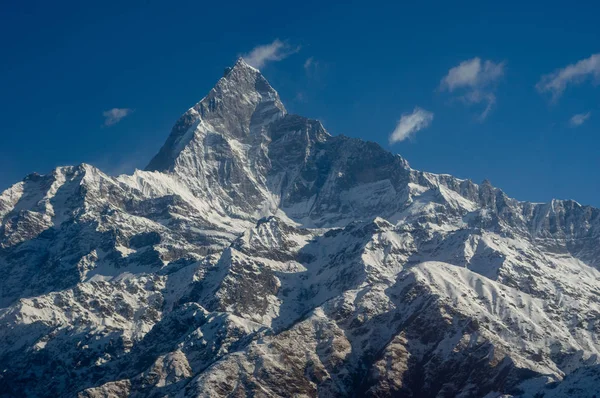 Vista de Machapuchare o Fishtail Mountain — Foto de Stock