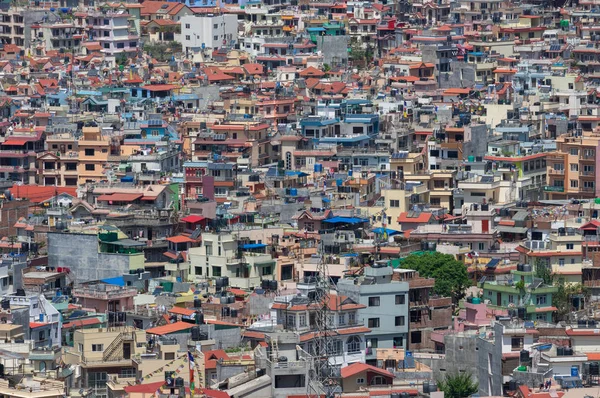 Ciudad densamente poblada — Foto de Stock