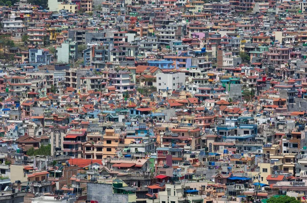 Ciudad densamente poblada — Foto de Stock