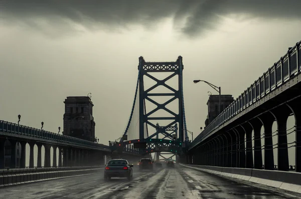 Puente Ben Franklin — Foto de Stock