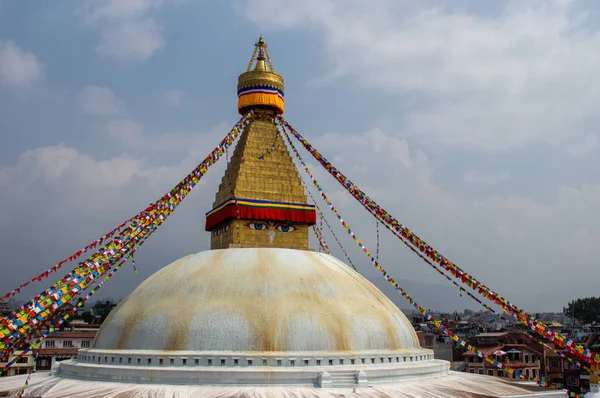 Boudhanath Stupa Nepal. DNG — Stockfoto